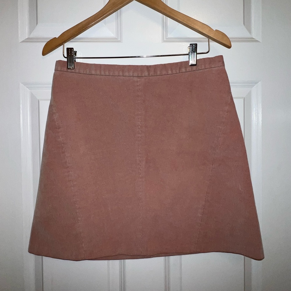 Vintage Donna Karen Corduroy A-Line Skirt